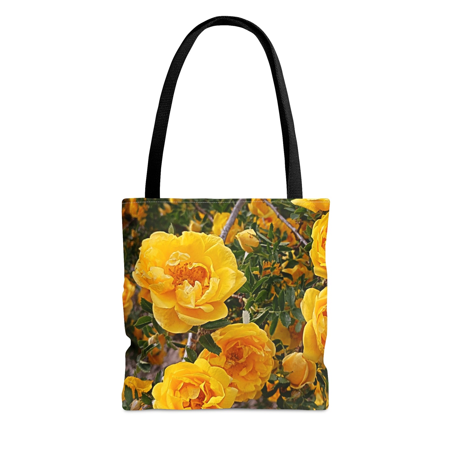 Springtime Yellow Flowers Floral Tote Bag