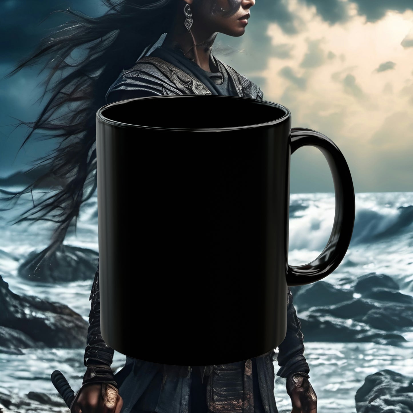 New Fear Unlocked Ceramic 11oz Black Mug