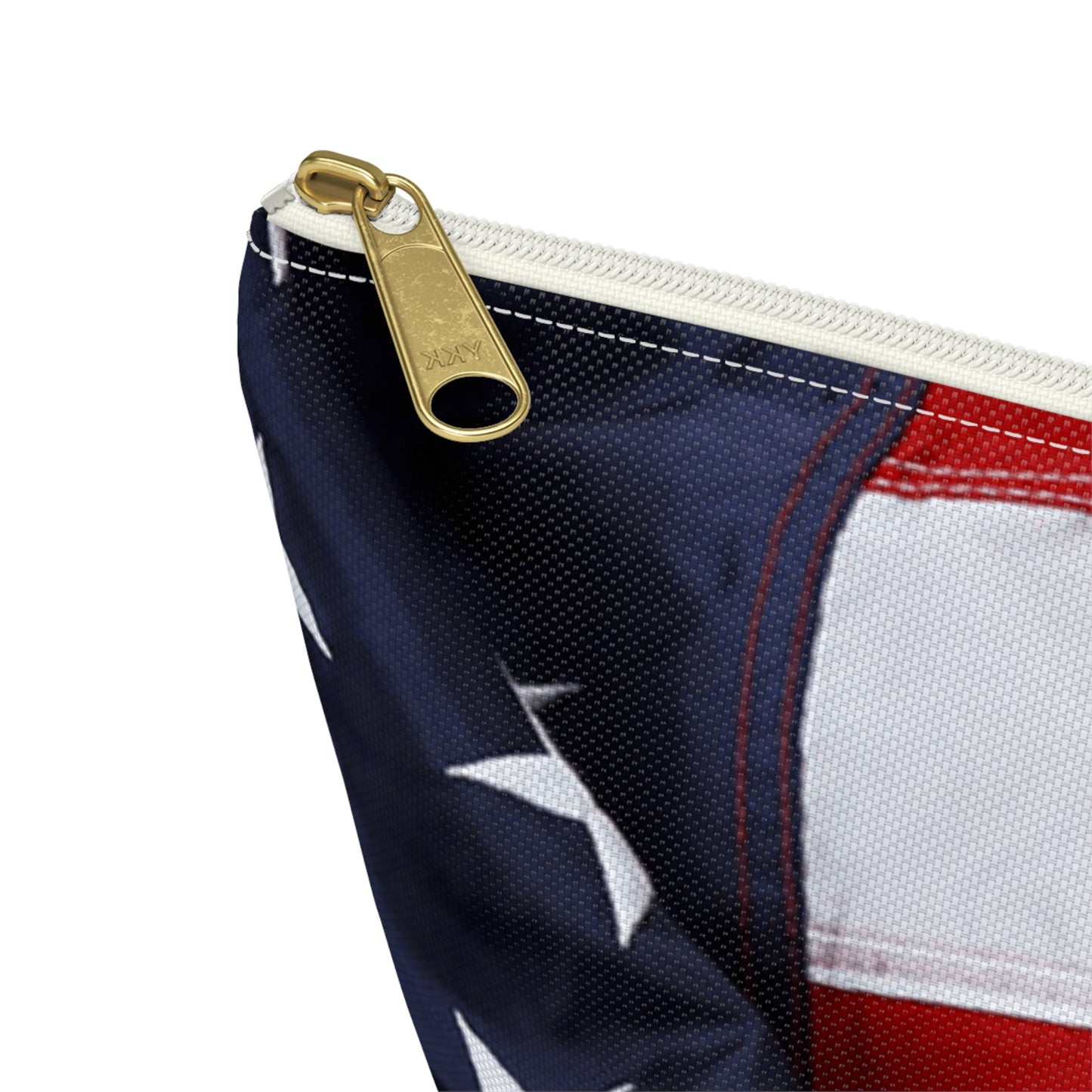 The Patriotic Accessory Pouch w T-bottom for Travel