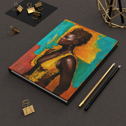 The African Poet Sonia Hardcover Journal Matte