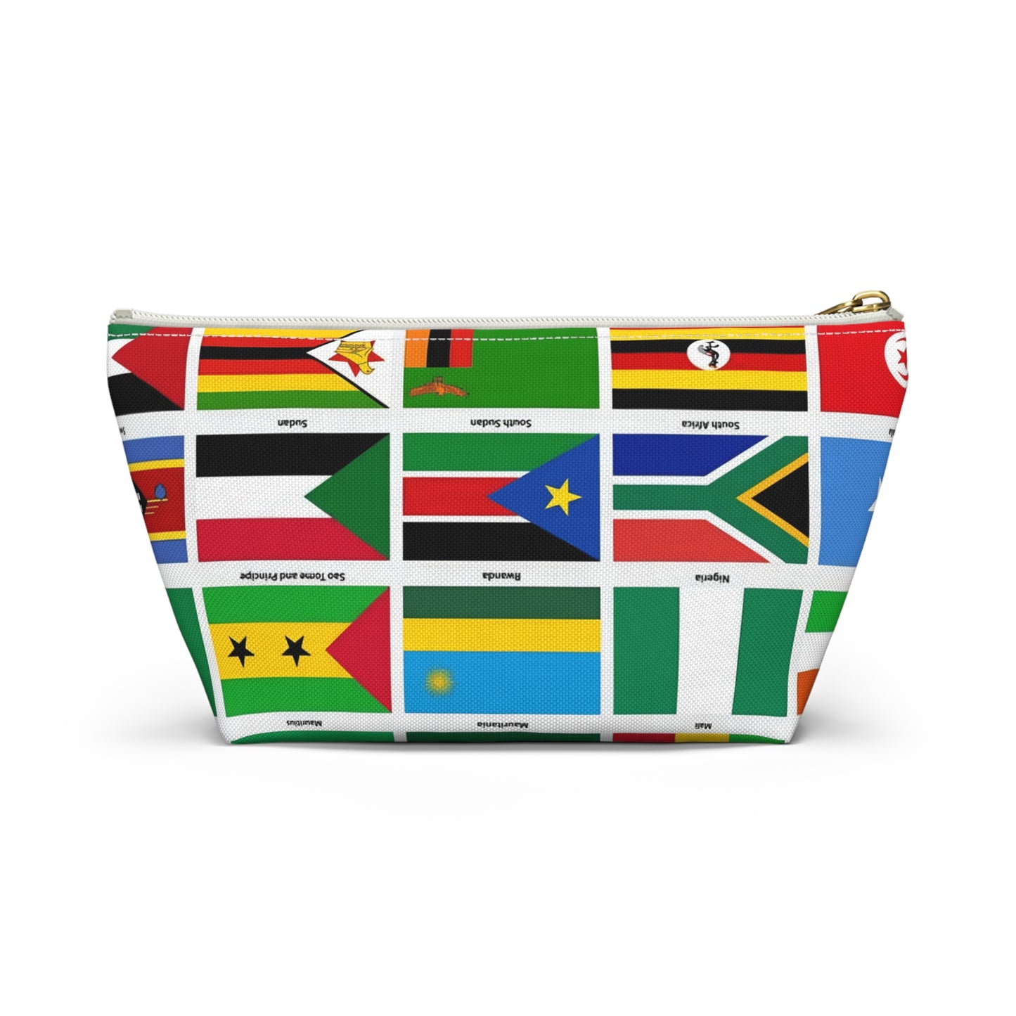 The Map of Africa Accessory Pouch w T-bottom for Travel