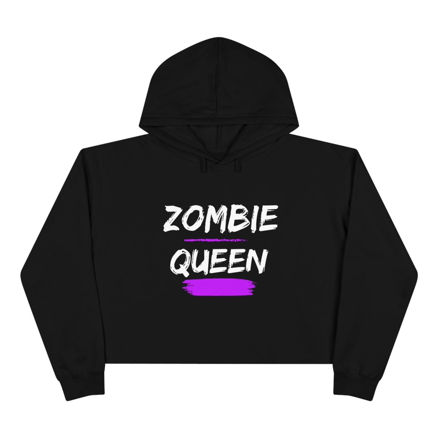 Zombie Queen Cotton Crop Hoodie