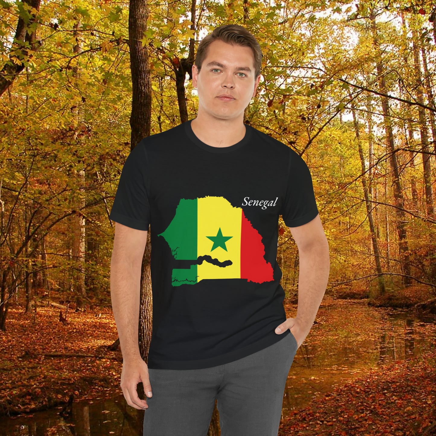 African Pride Senegal Unisex Jersey T-Shirt