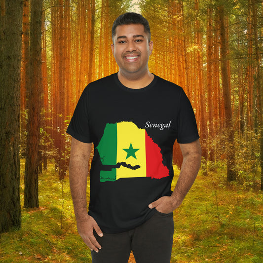 African Pride Senegal Unisex Jersey T-Shirt