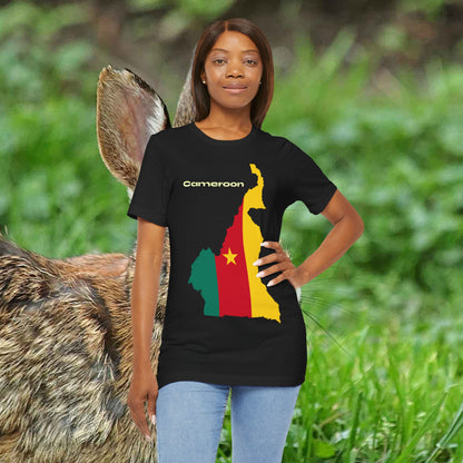 African Pride Cameroon Unisex Jersey T-Shirt