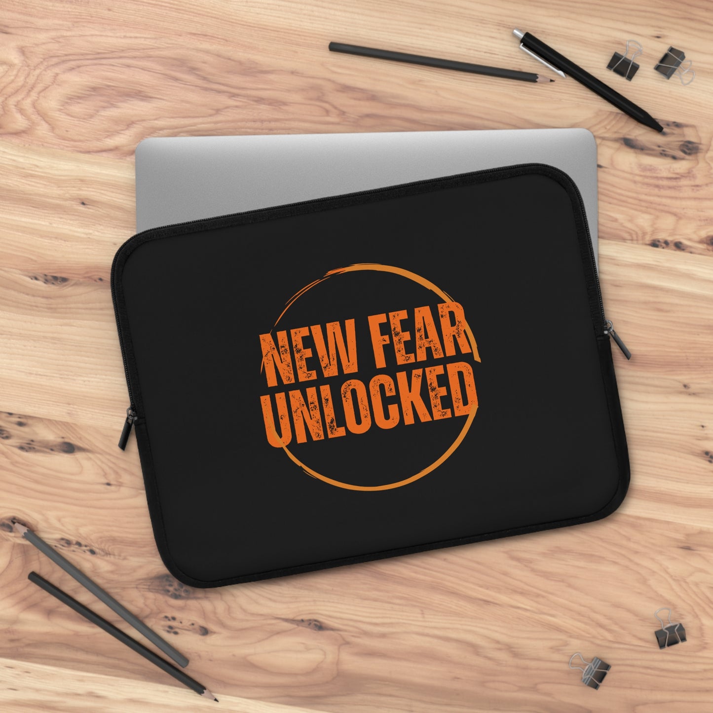 "New Fear Unlocked" Laptop Sleeve