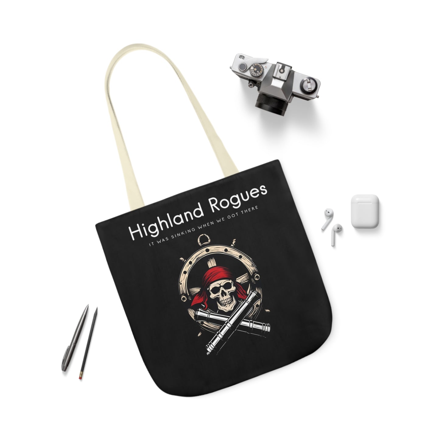 Limited Edition Highland Rogues Tote Bag, 5-Color Straps