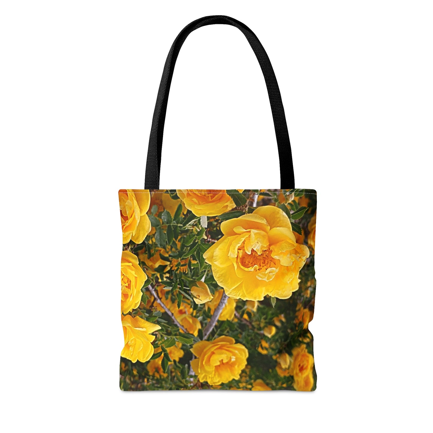 Springtime Yellow Flowers Floral Tote Bag