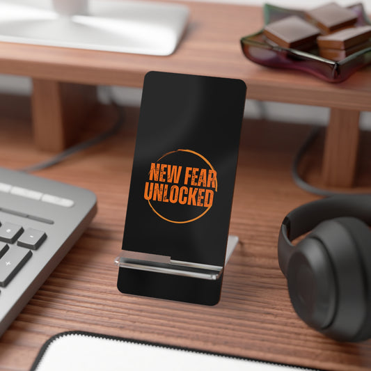 "New Fear Unlocked" Mobile Display Stand