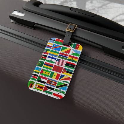 The Map of Africa Luggage Tag for Travel