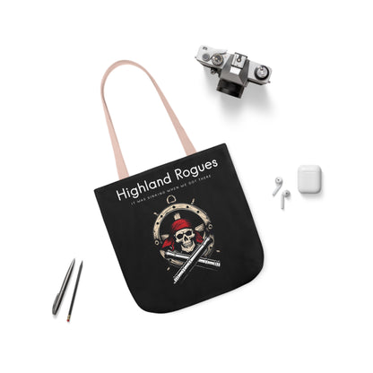 Limited Edition Highland Rogues Tote Bag, 5-Color Straps