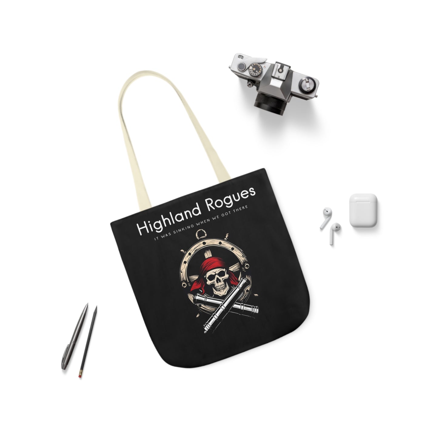 Limited Edition Highland Rogues Tote Bag, 5-Color Straps