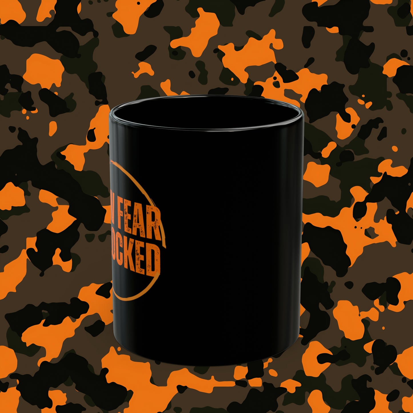 New Fear Unlocked Ceramic 11oz Black Mug