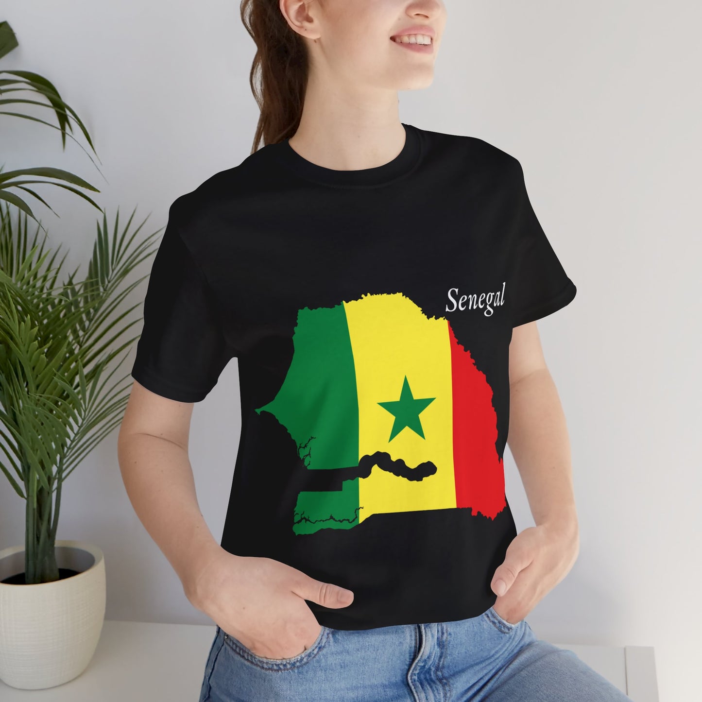 African Pride Senegal Unisex Jersey T-Shirt