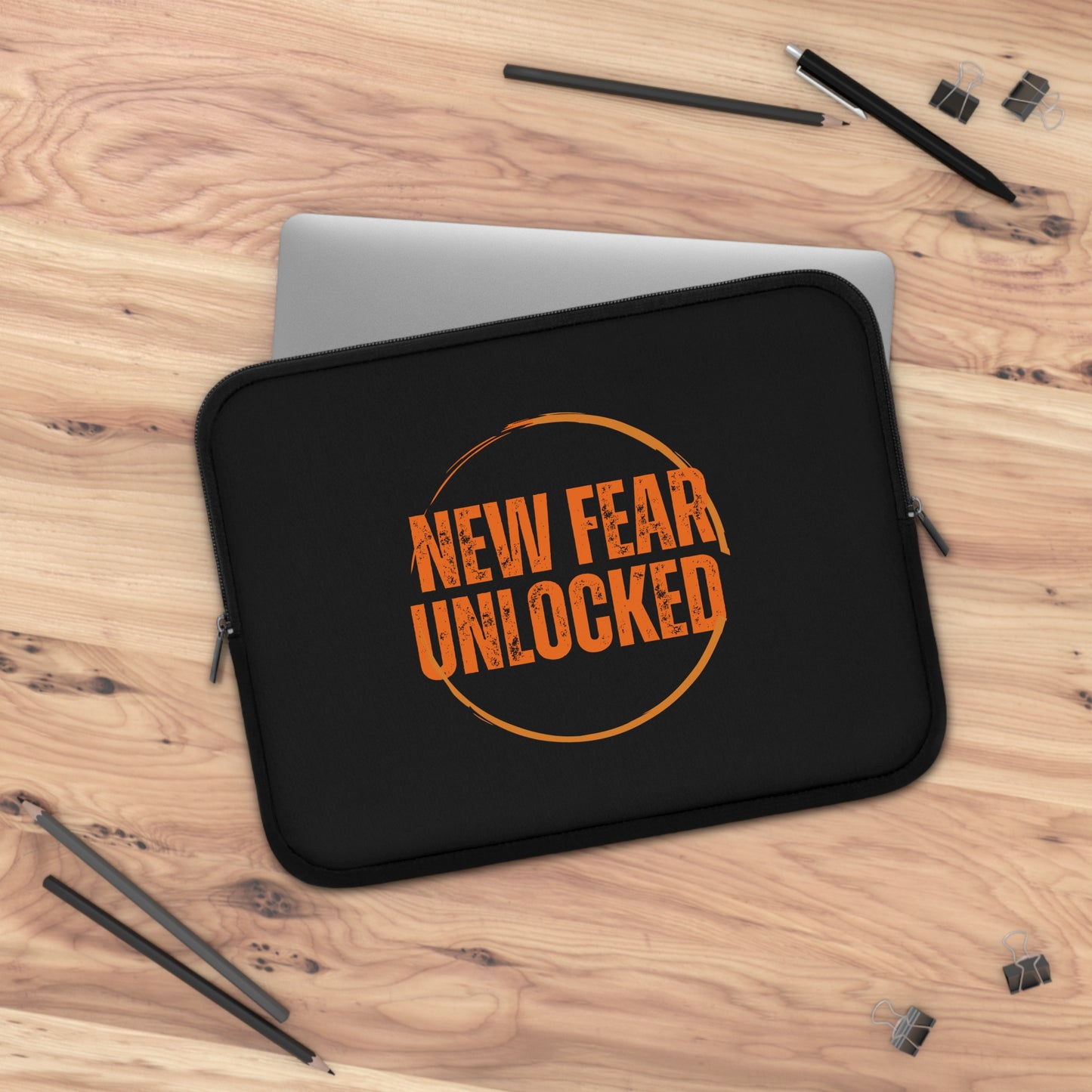 "New Fear Unlocked" Laptop Sleeve