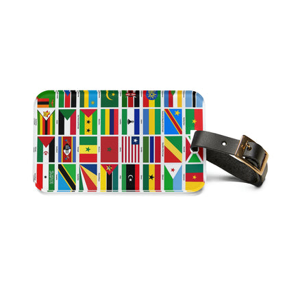 The Map of Africa Luggage Tag for Travel