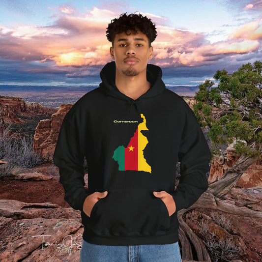 African Pride Cameroon Unisex Heavy Blend™ Hooded Sweatshirt