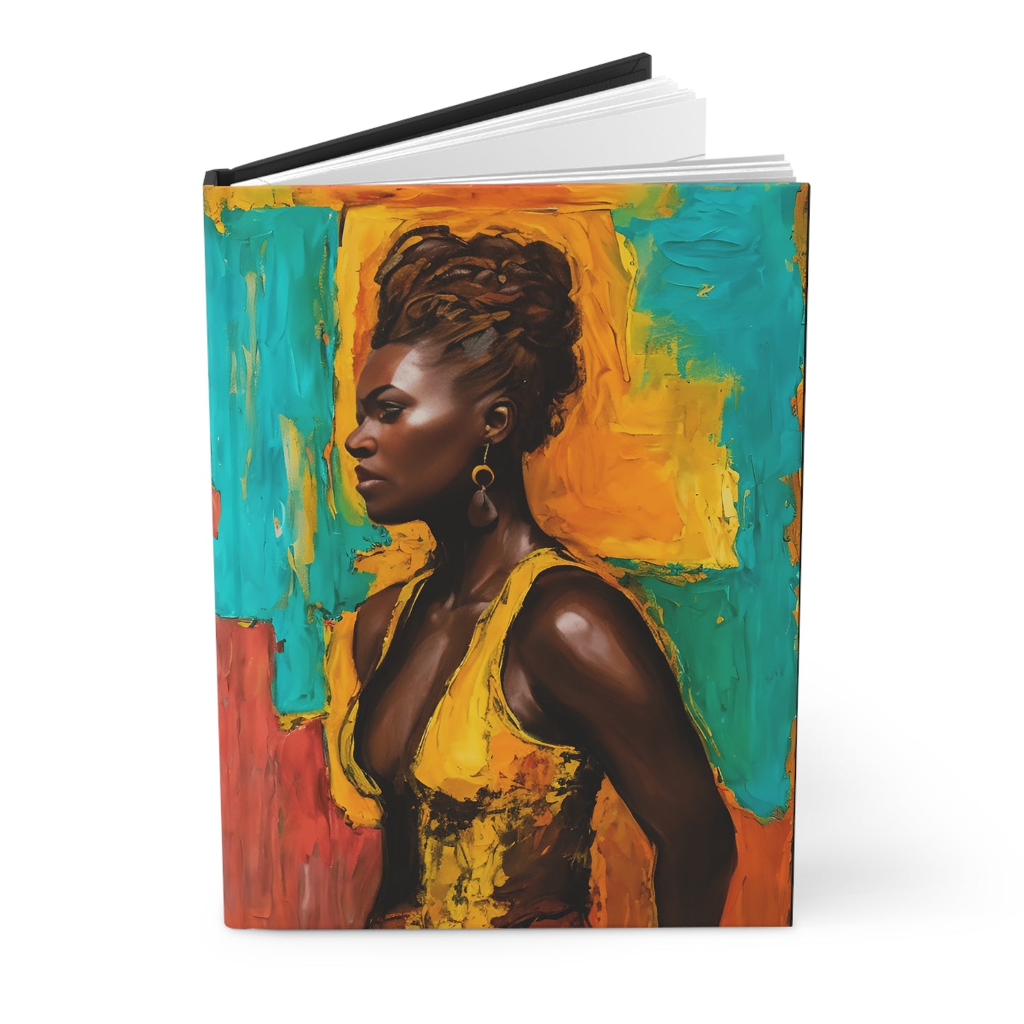 The African Poet Sonia Hardcover Journal Matte