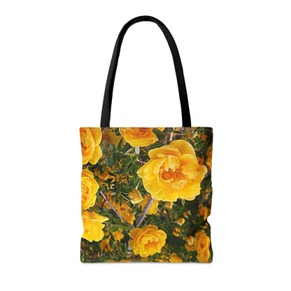 Springtime Yellow Flowers Floral Tote Bag