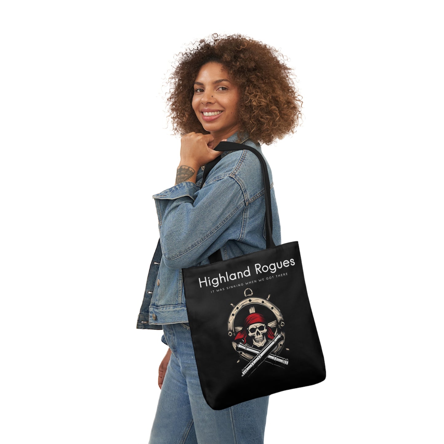 Limited Edition Highland Rogues Tote Bag, 5-Color Straps