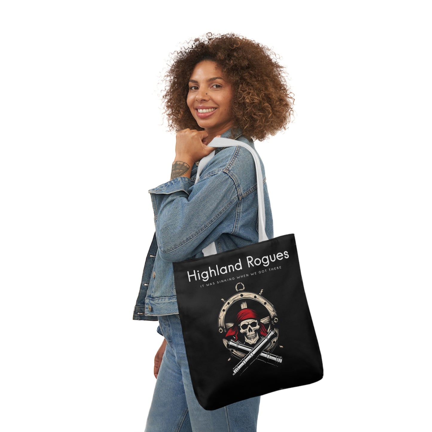 Limited Edition Highland Rogues Tote Bag, 5-Color Straps