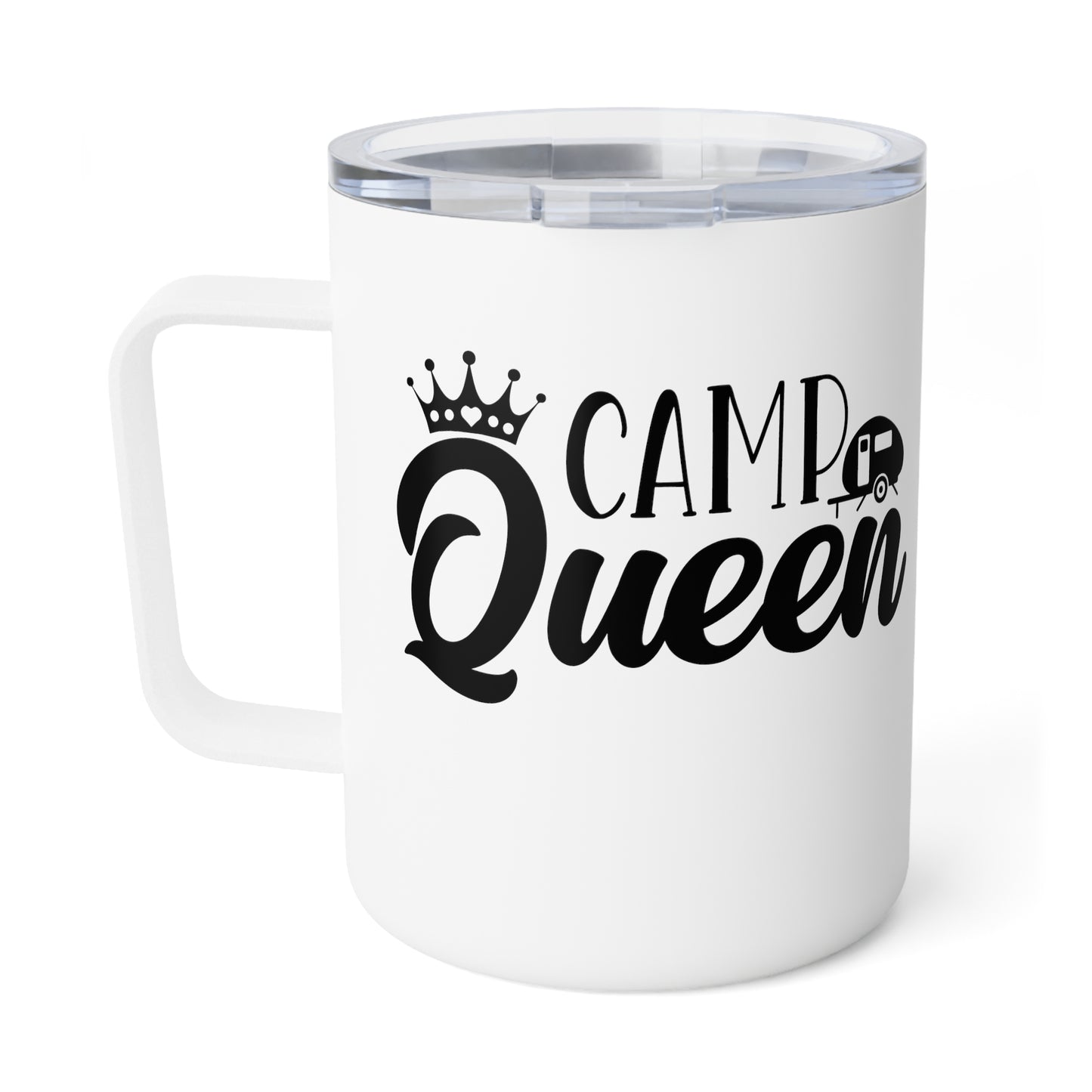 Camp Queen Insulated Coffee Mug, 10oz, Camping Essentials