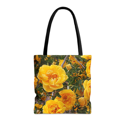 Springtime Yellow Flowers Floral Tote Bag