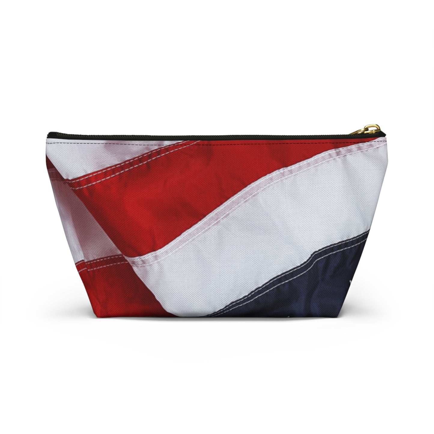 The Patriotic Accessory Pouch w T-bottom for Travel