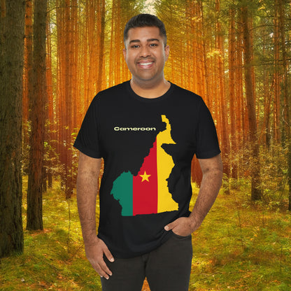 African Pride Cameroon Unisex Jersey T-Shirt