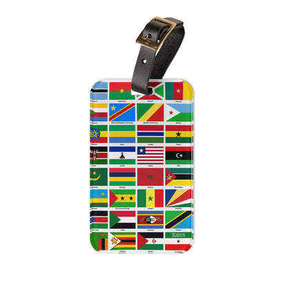 The Map of Africa Luggage Tag for Travel