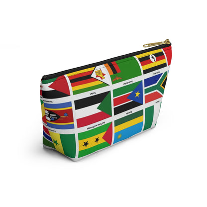 The Map of Africa Accessory Pouch w T-bottom for Travel