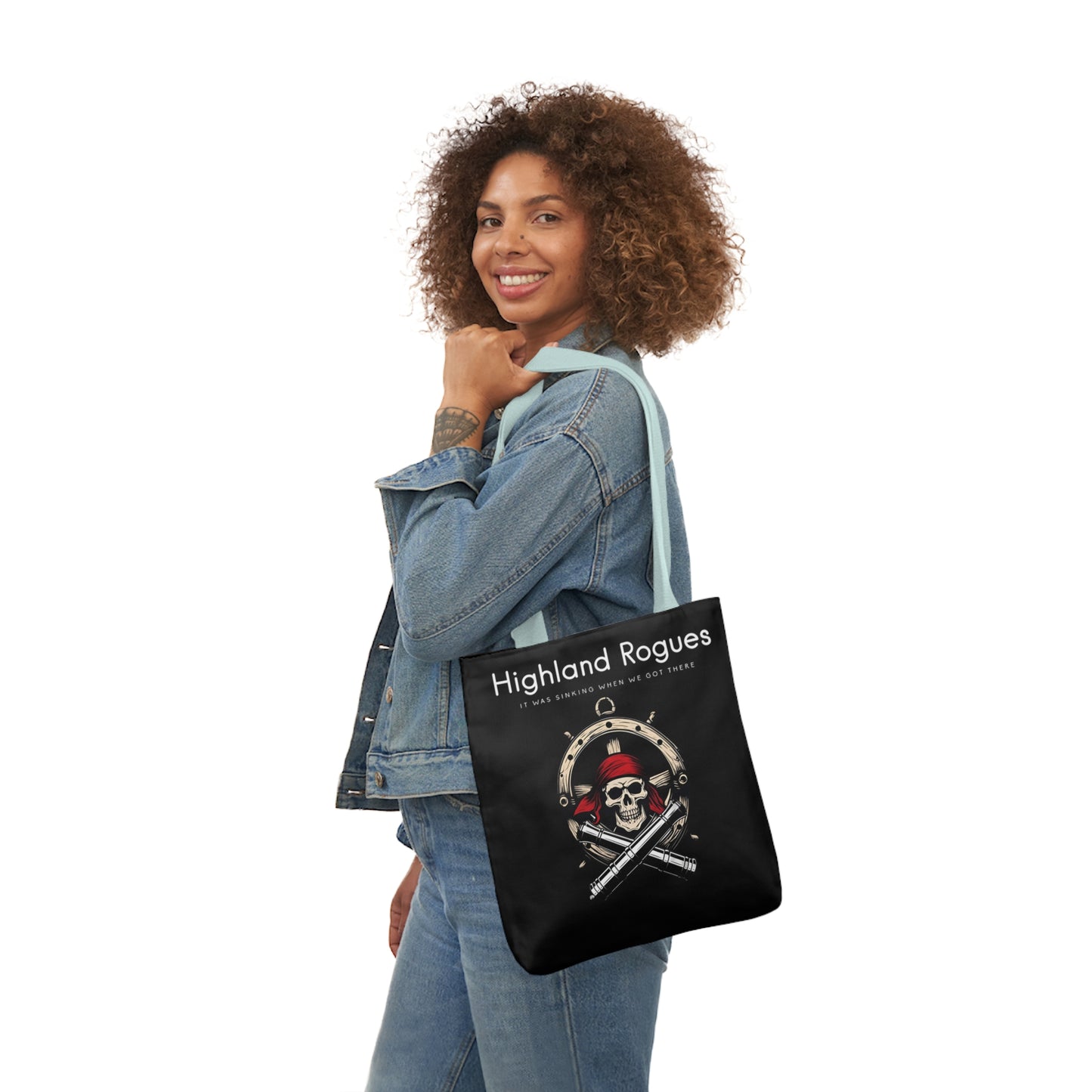 Limited Edition Highland Rogues Tote Bag, 5-Color Straps