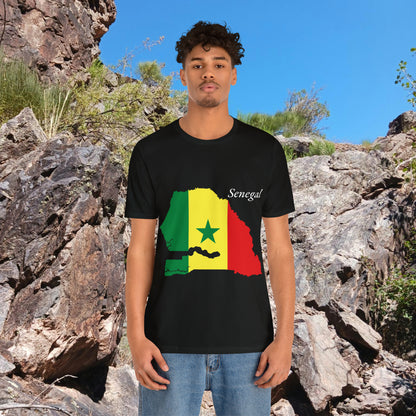 African Pride Senegal Unisex Jersey T-Shirt