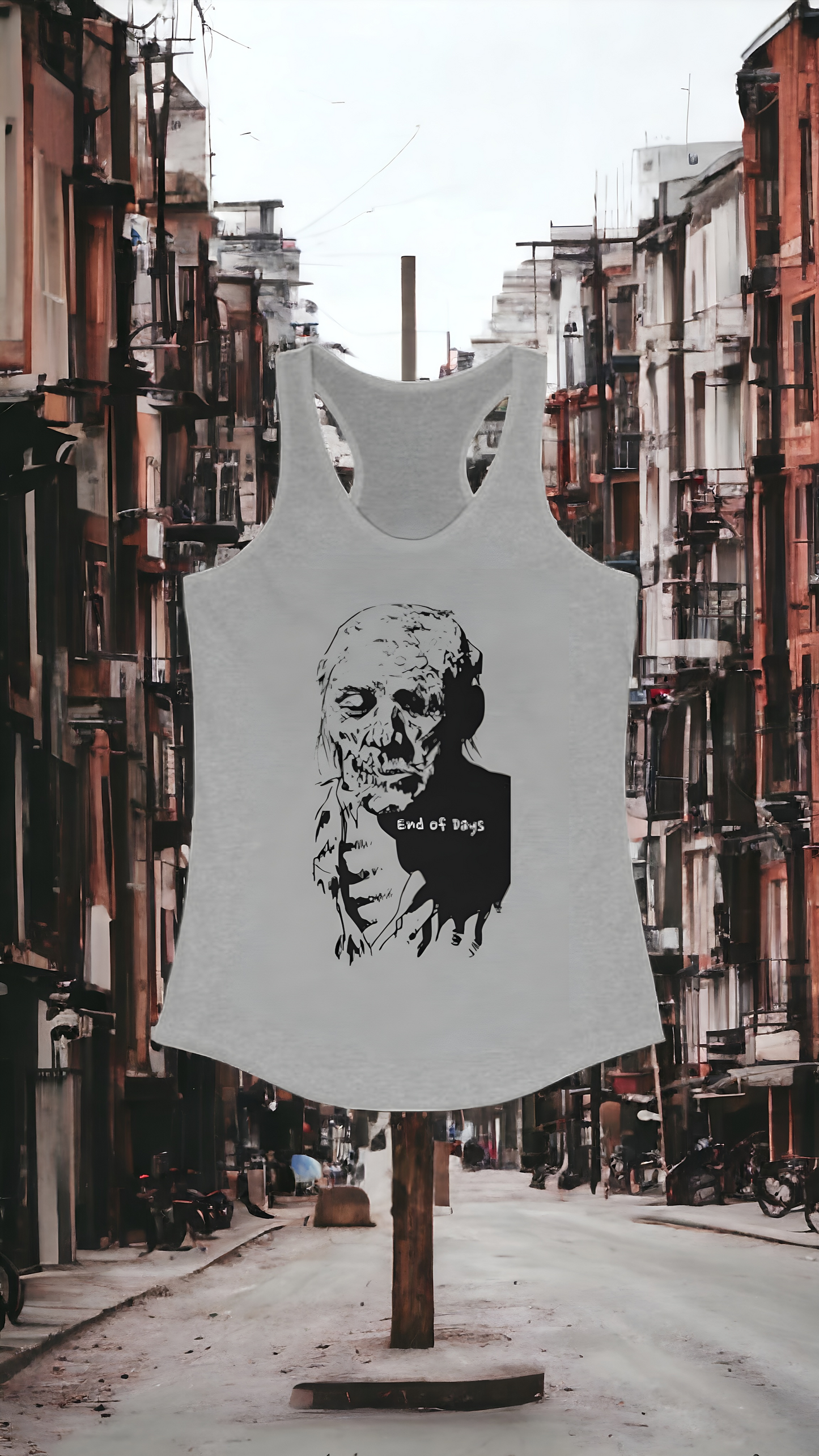 Macabre "End of Days" Racerback Tank